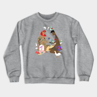 At the beach Crewneck Sweatshirt